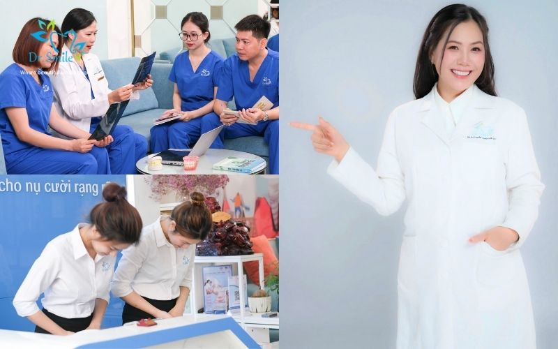 Expert dentists and friendly staff at Dr.Smile dental clinic Hanoi
