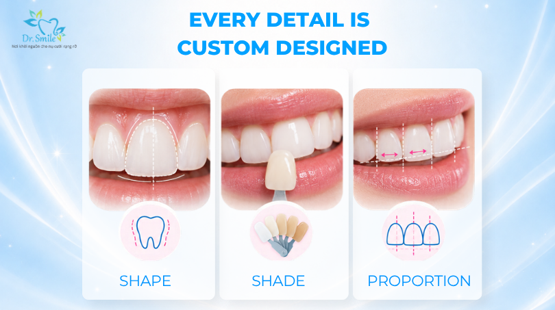 Every detail is custom designed